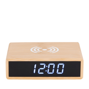 Present Time Alarm Clock Fat with Phone Charger LED